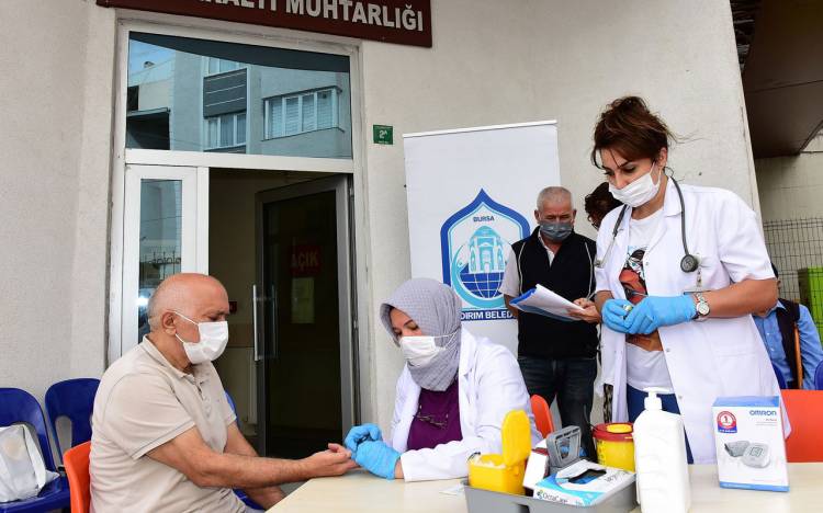 Bursa Yıldırım'da her işin başı sağlık