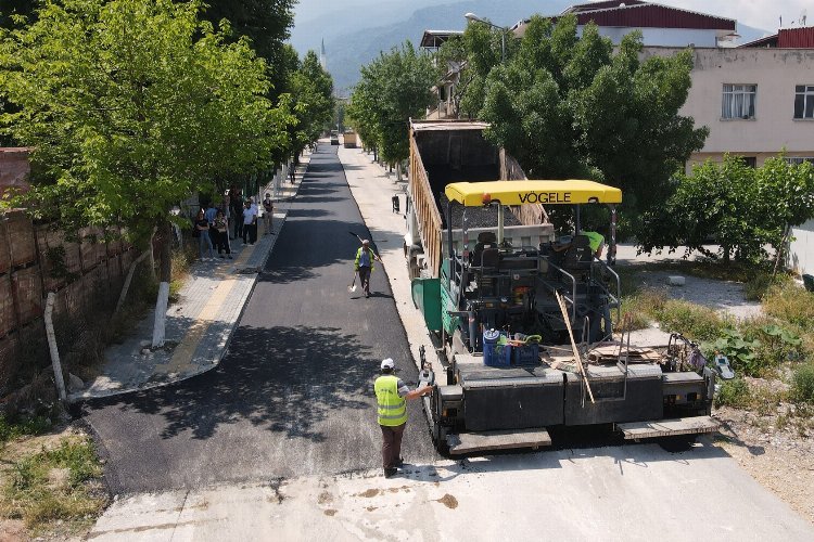 Bursa Yıldırım'ın cadde ve sokakları yenileniyor -