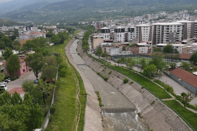 Bursa Yıldırım'ın Deliçay'ında ıslah çalışması -