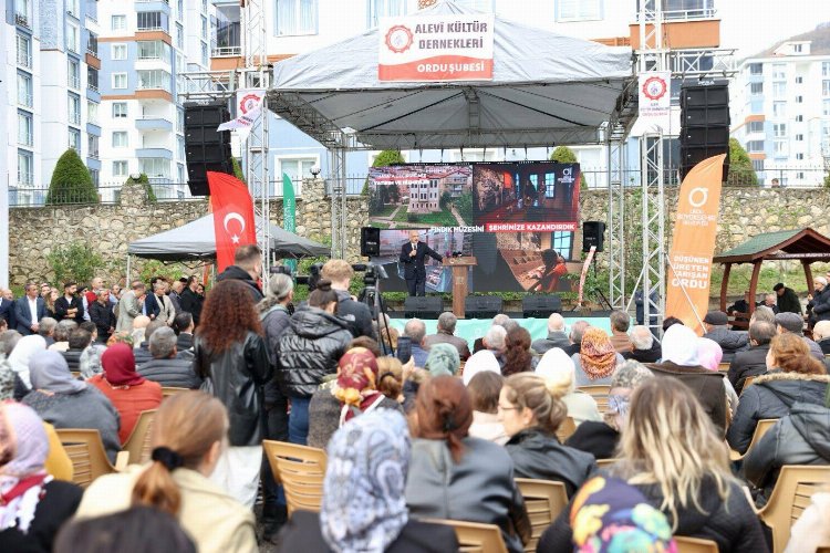 Büyükşehirde tamamlanan cemevinin açılışı yapıldı -