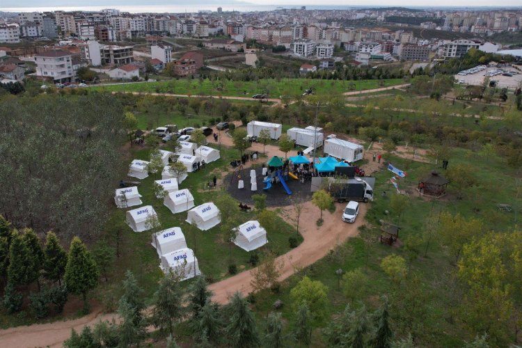 Çağdaşkent Geçici Barınma Alanı’nın tanıtımı yapıldı -