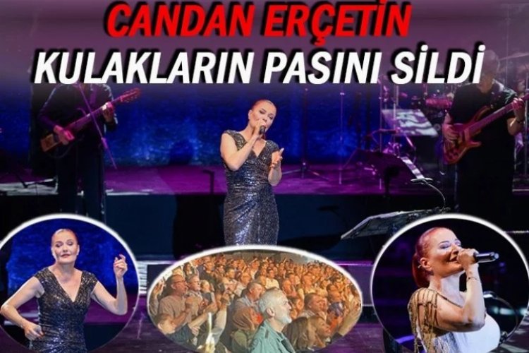 Candan Erçetin kulakların pasını sildi -