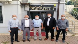 ÇAYIROVA SAADET MUHTARLARI ZİYARET ETTİ