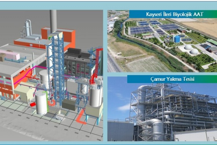 Çevre dostu Kayseri’den “Arıtma, Kurutma, Yakma Tesisi” -