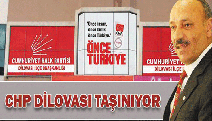 CHP DİLOVASI YENİ YERİNE TAŞINIYOR