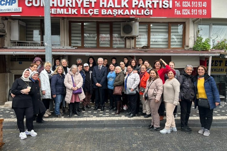 CHP Gemlik Kadın Kolları seçim çalışmalarına başladı -