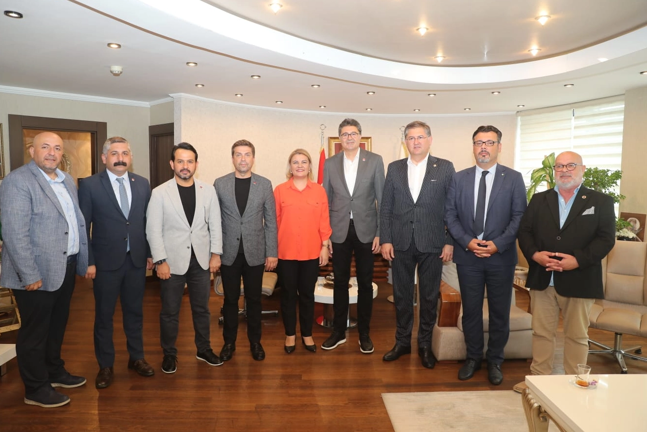 CHP Genel Başkan Yardımcısı Ensar Aytekin Başkan Hürriyet’i ziyaret etti -