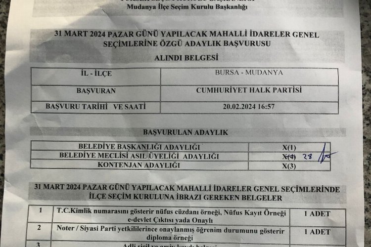 CHP Mudanya'da seçime giremiyor mu iddialarına Bursa'dan sert tepki! -