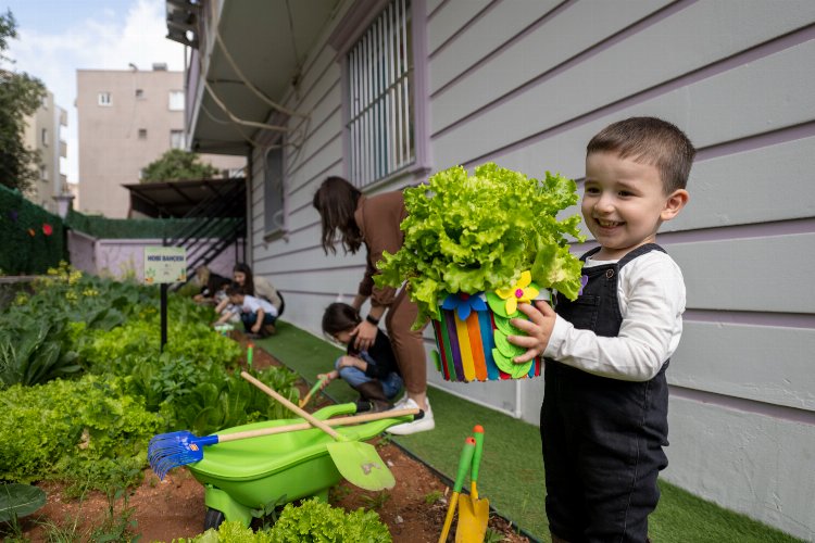 Çocuklara doğa ve paylaşım bilinci aşılanıyor -