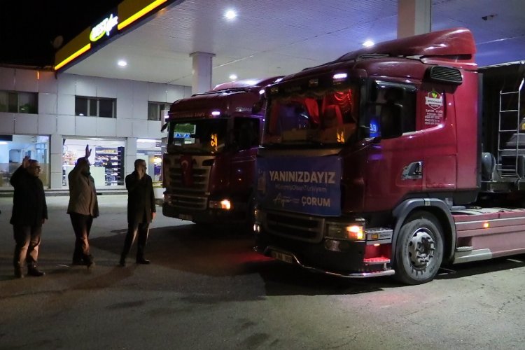 Çorum'dan Osmaniye'ye 27 ton un -