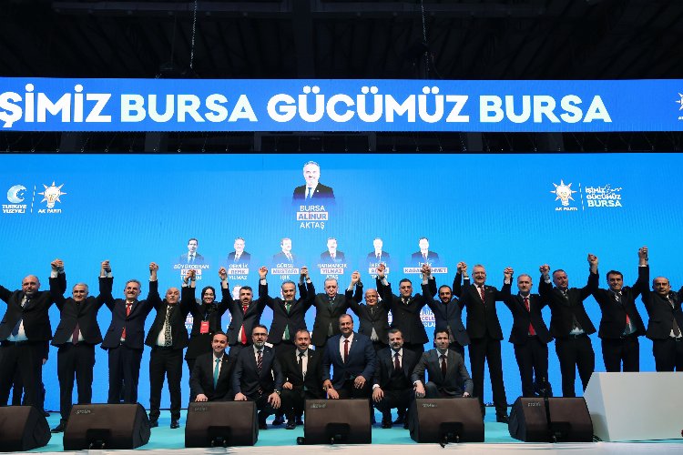 Cumhurbaşkanı Erdoğan, AK Parti Bursa belediye başkan adaylarını açıkladı -