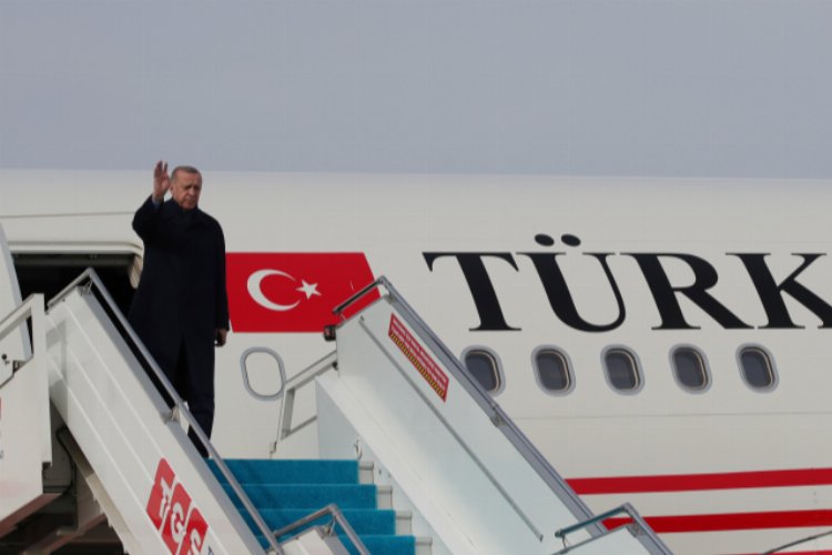 Cumhurbaşkanı Erdoğan Mısır’a gitti -