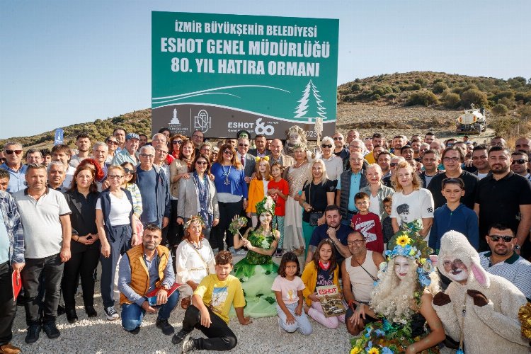 Cumhuriyetin 100’üncü yılında İzmir’e ESHOT Ormanı -