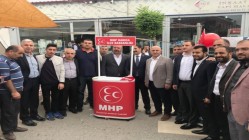 DARICA’DA CUMHUR İTTİFAKI, MHP STANDINDA BULUŞTU