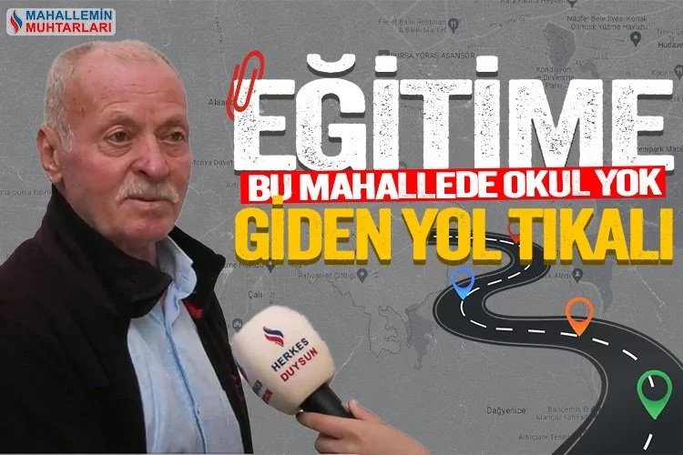 Demirci Mahallesi’nden eğitim çığlığı: Lise istiyoruz! -