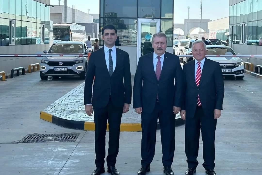 Destici, Ömer Sevgili ve Mehmet Kerman tarafından karşılandı -