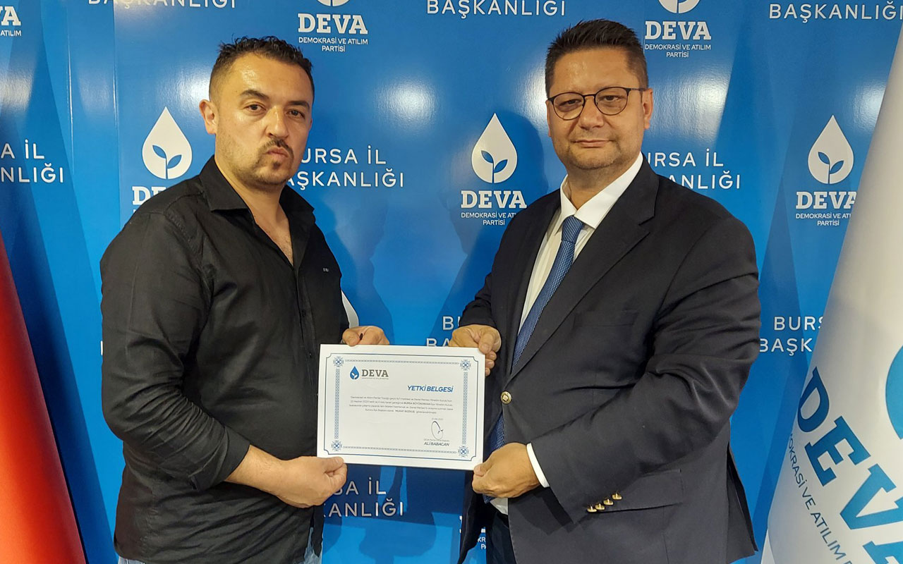 DEVA, Bursa Büyükorhan’da teşkilatlanıyor