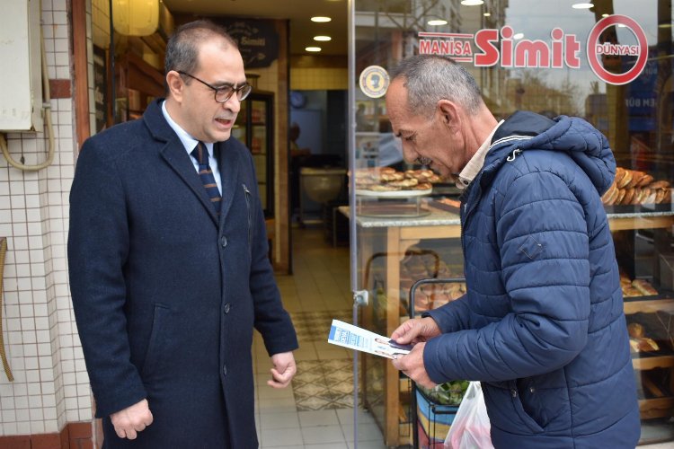 DEVA Partili Oktay Gökkaya Karaköy esnafını dinledi -