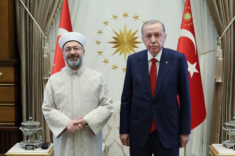 Diyanet İşleri Başkanı Ali Erbaş Külliye'de -