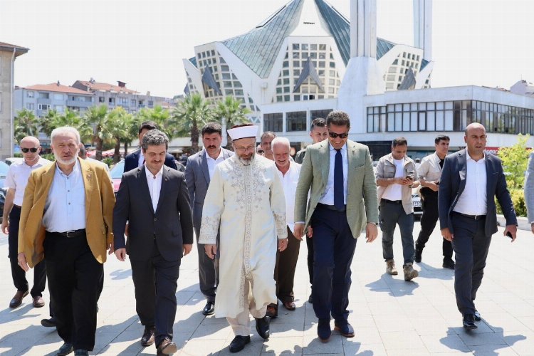 Diyanet İşleri Başkanı Erbaş Akçakoca'da   -