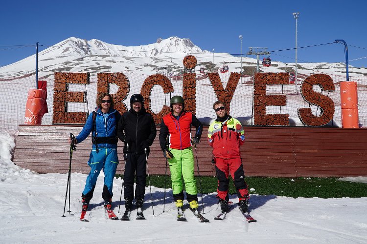 Dünyaca ünlü Avusturyalı şampiyon Erciyes'te -