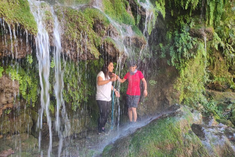 Doğaseverlerden kanyon keyfi -