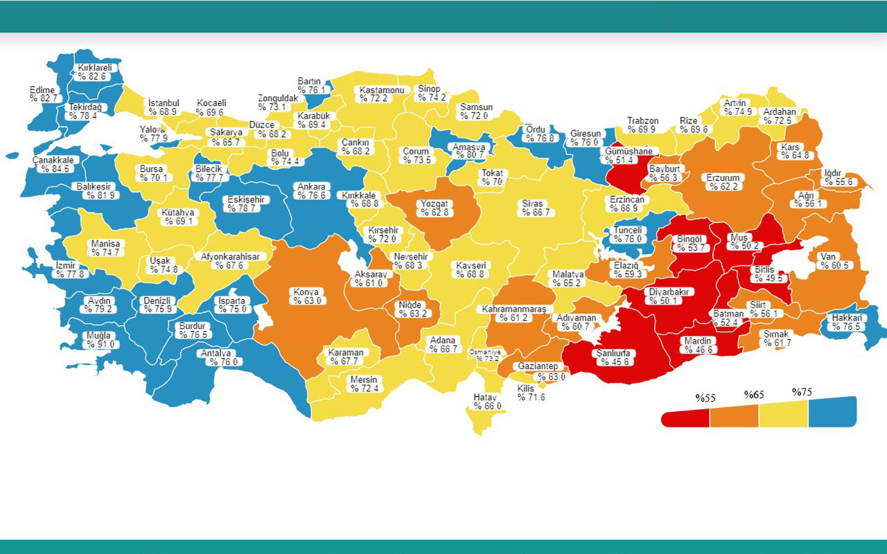 Düşük riskli il sayısı 22’ye yükseldi