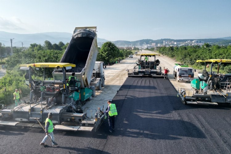 Düzce'de alternatif güzergah ile sürücüler rahat edecek -