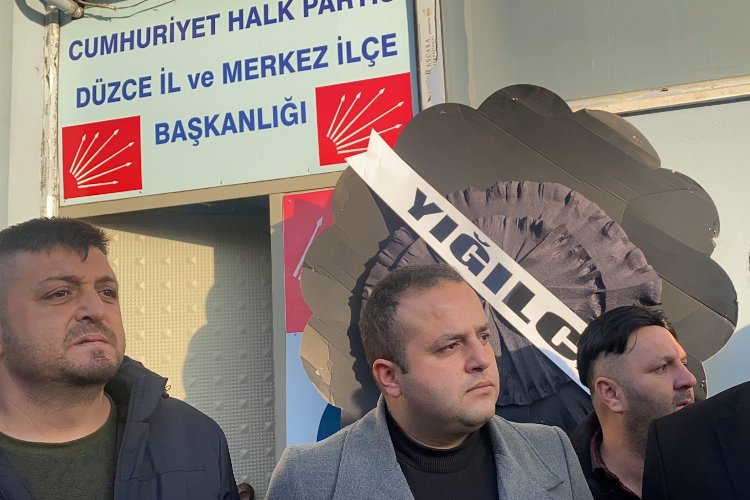 Düzce’de CHP Milletvekiline sert tepki -