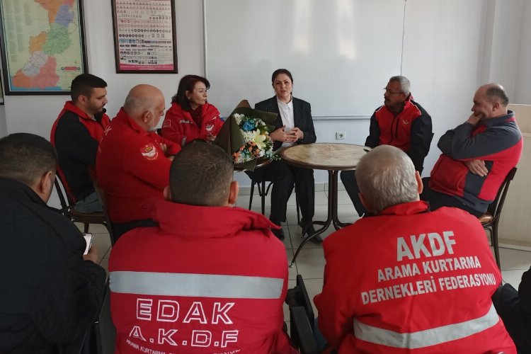 Edirne Arama Kurtarma Derneği'ne Başkan İba'dan ziyaret -