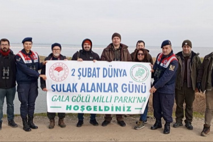 Edirne'de Kuş Gözlemciliği ile Dünya Sulak Alanlar Günü kutlandı -