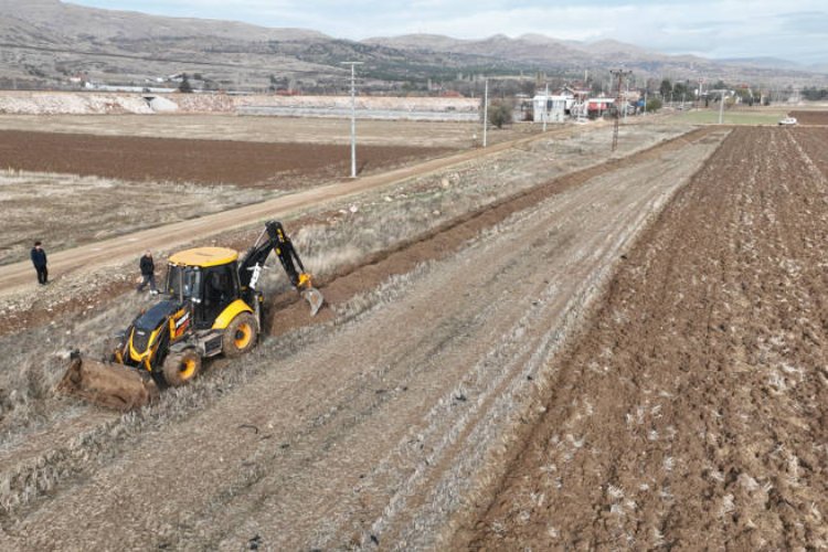 Elmalı Çobanisa Mahallesi’ne kapalı devre sulama sistemi -