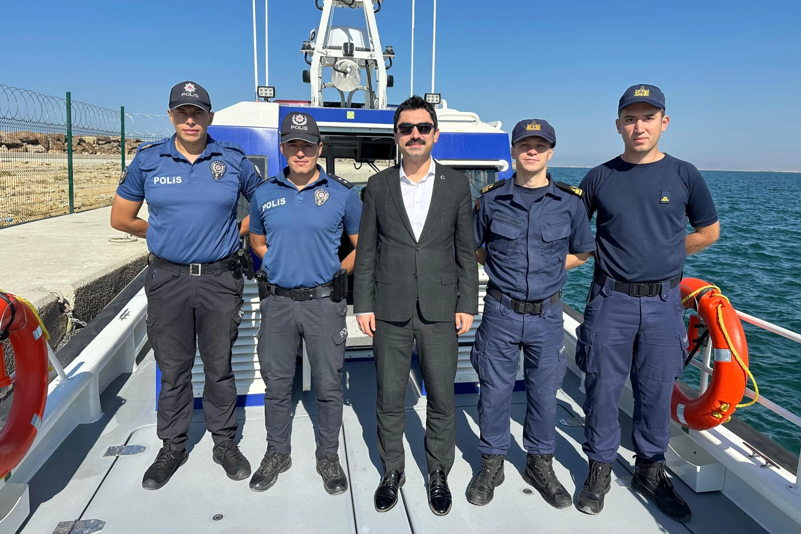 Enez Kaymakamı’ndan Enez Deniz Limanı Şube Müdürlüğüne ziyaret -