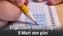 Engellilere, e-KPSS çağrısı