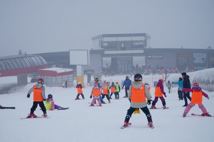 Erciyes Kayak Okulu'nda eğitimler tam gaz -