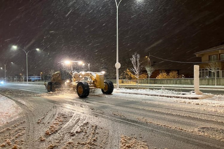 Eskişehir beyaza büründü -