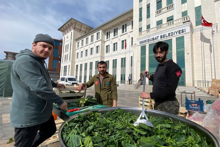 'Gastro İnegöl' şeflerinden Kahramanmaraş seferberliği -