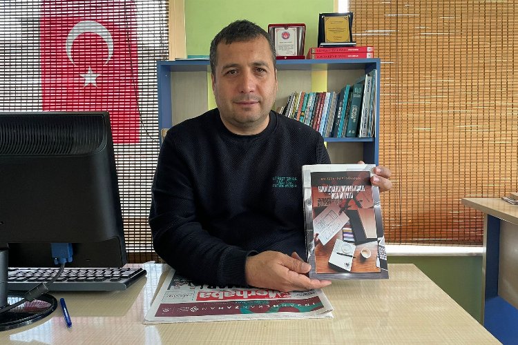 Gazeteci Büyükeken’in  ilk kitabı yayınlandı -