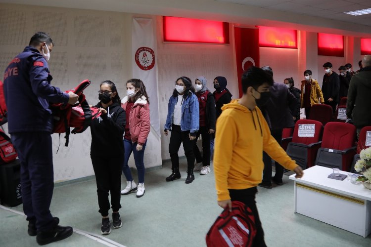 Gaziantep'e depreme yönelik bilinçlendiriyor