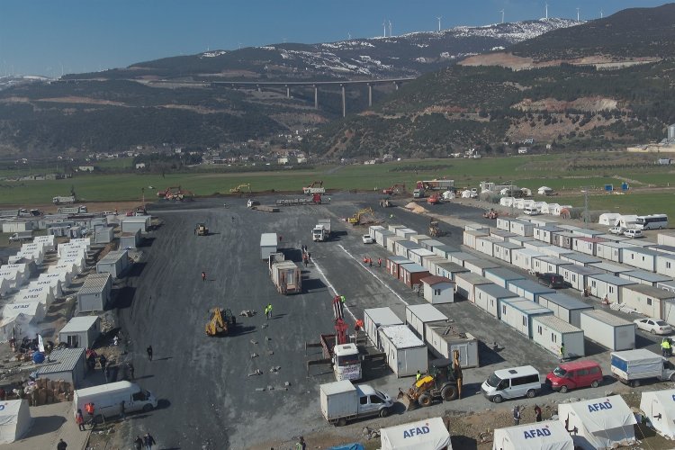 Gaziantep Nurdağı'na 'Konteyner Kent' kuruluyor -