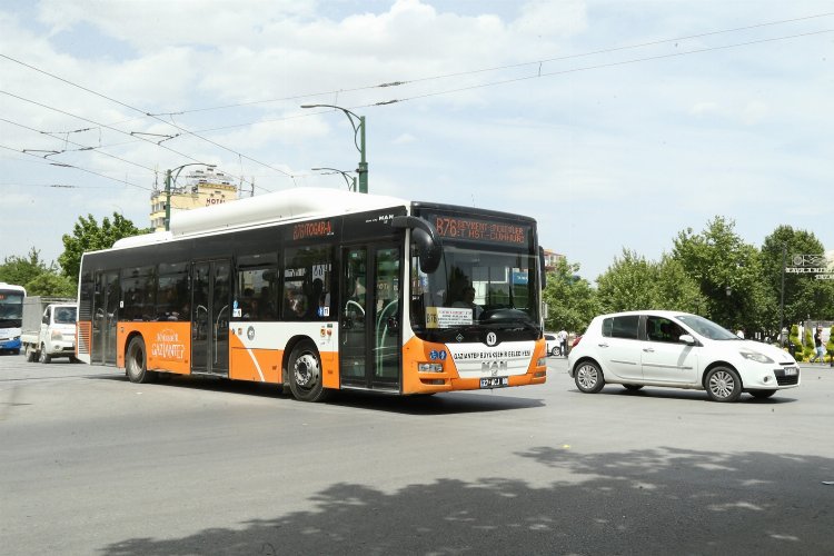 Gaziantep'te toplu ulaşım 4 gün ücretsiz -