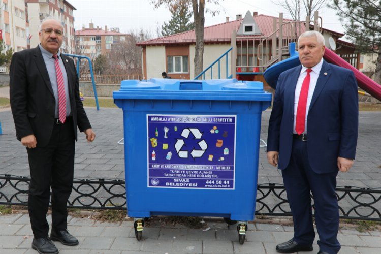 Geri dönüşümde Sivas örnek belediye -