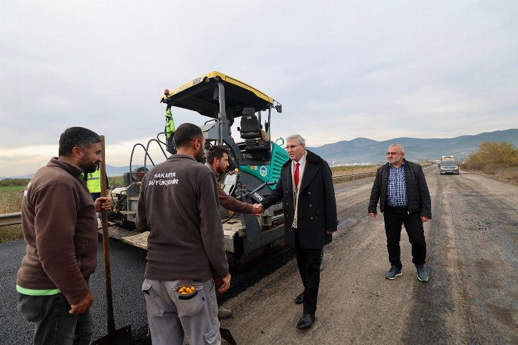 Geyve kırsalında hummalı çalışma -