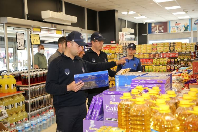 Gölbaşı Belediyesi'nden bayram denetimi -