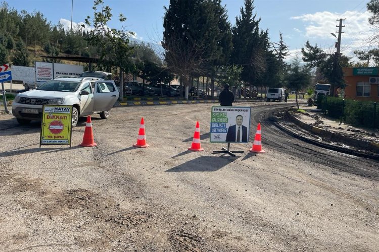 Hatay Büyükşehir Belediyesinde hafta sonu mesaisi -