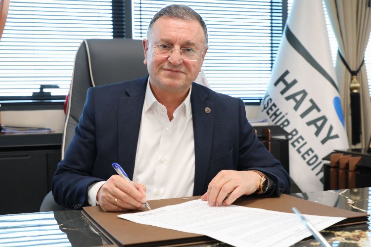 Hatay'da Başkan Savaş'tan önemli imza -