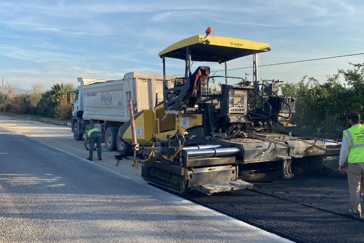 Hatay'da beton asfalt çalışmaları şehrin her noktasında -