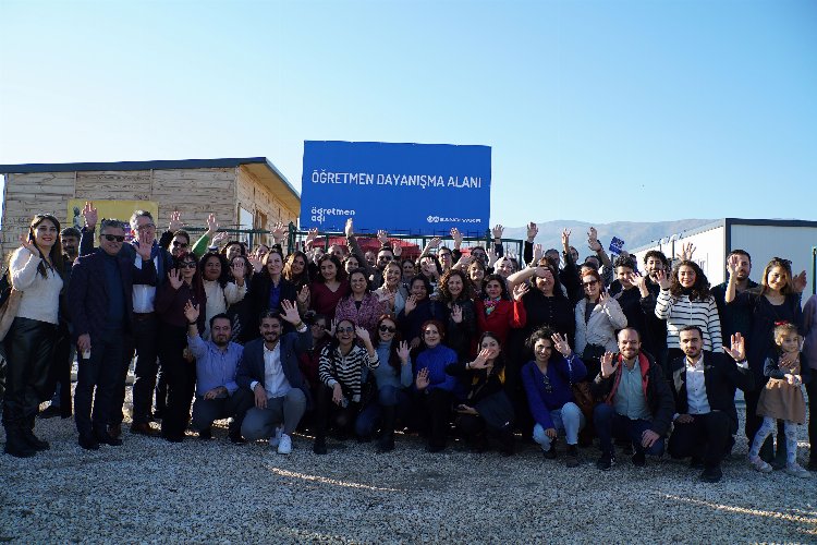 Hatay'da 'Öğretmen Dayanışma Alanı' açıldı -