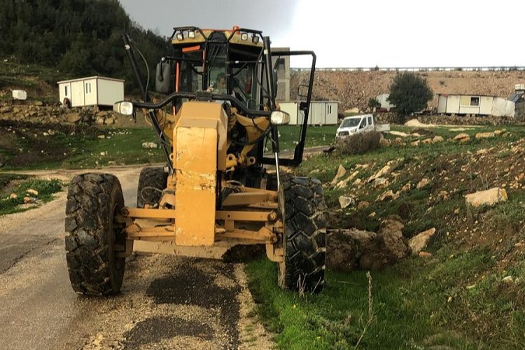 Hatay'da sıcak asfalt öncesi hazırlıklar başladı -