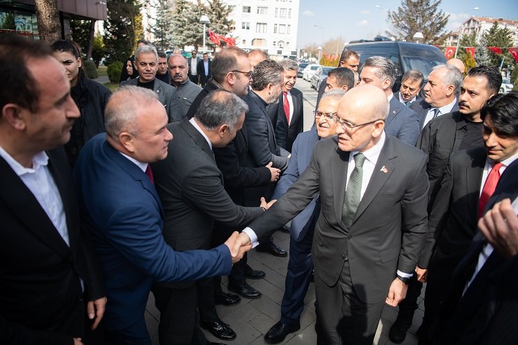 Hazine ve Maliye Bakanı Şimşek’ten Başkan Büyükkılıç’a ziyaret -